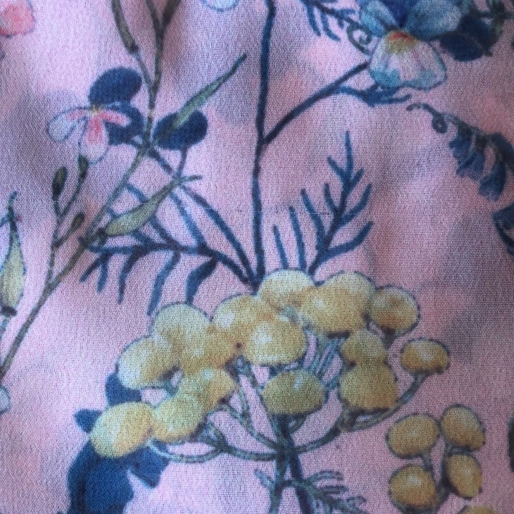 Beautiful floral print chiffon shirt size16 - Picture 7 of 7